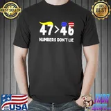 Trump president 2024 vote Donald Trump 47th usa antI Biden shirt