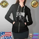 Tucker Carlson Middle Finger Classic T-Shirt Full Zip Hooded
