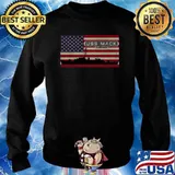 USS Mack DE-358 Ship American Flag Premium T-Shirt Sweater