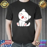 What&x27;s up White cat mourning with a gift of a collar quality t-shirts the classic t-shirt Esse