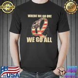 Where we go one q we go all birthday father's day mother's day gift 060320 shirt