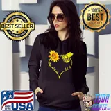 Whisper Words Of Wisdom Let It Bee Flower Shirt Hoodie