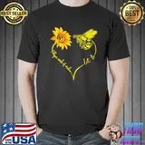 Whisper Words Of Wisdom Let It Bee Flower Shirt