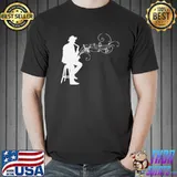 White jazz saxophone trumphet music lover musician design classic shirt