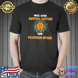 Will give dental advice for pumpkin spice halloween doctor classic shirt
