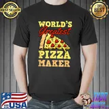 World's Greatest Pizza Maker Pepperoni Pizza T-Shirt