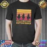 Yellowstone dutton ranch arrows ranch arrow yellowstone funny graphic shirt