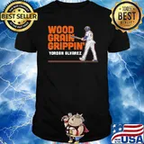 Yordan alvarez mlb wood grain gripping shirt