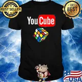 You cube puzzle cube youtube logo inspired shirt