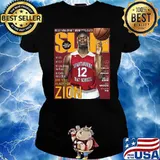 Zion Williamson Best Nba Draft Moments Ever Slam Shirt Ladies tee