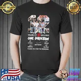12 years of one direction 2010 2022 signature band shirt