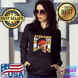 3 time champ back 2 back champions golden state warriors stephen curry funny fanart s Hoodie