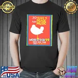30 years of and peace music Woodstock 9 rome new york classic shirt