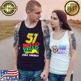 51 mello yello cole trickle days of thunder retro nascar car racing classic s Tank Top