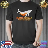 Adhd Awareness Mama Whale Grandma Mother's Day T-Shirt