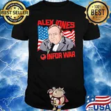 Alex Jones Infor War America Flag Shirt