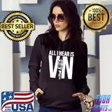 All I hear is vin scully classic s Hoodie