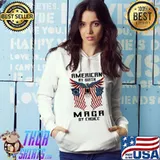 American by birth maga by choice eagle america flag s Hoodie
