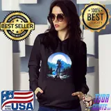 Anime character rin blue tail with kuro classic s Hoodie