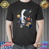 Axolotl Astronaut In Space Axolotl T-Shirt