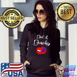 Bad And Beachy Lips Red T-Shirt Hoodie