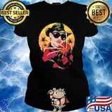 Bad Bunny Halloween Shirt Ladies tee