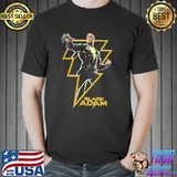 Based on the DC comics black adam graphic shirt