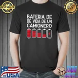 Bateria De Vida De Un Camionero Batery Low T-Shirt