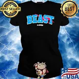 Beast Varsity Logo Shirt Ladies tee