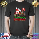 Believe in the magic of christmas santa claus deer T-Shirt