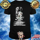 Bill Russell Boston Celtics Thank For The Memories Signature Shirt