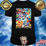 Black Adam Cover All Characters DC Comics Vintage Shirt