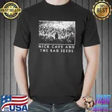 Black and white art the bad seed nick cave shirt