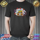 Boo Pumpkin Groovy Ghost Spooky Stay Halloween T-Shirt