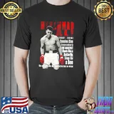 Boxer mohammed alI 1942 2016 history classic shirt