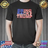 Bring back Trump 2024 America usa flag shirt