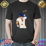 Bryce Harper Bat Flip Classic T-Shirt