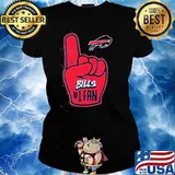 Buffalo Bills Infant Hand-Off 2022 Shirt Ladies tee