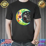 Cat Moon Halloween It’s The Most Wonderful Time Of The Year T-Shirt