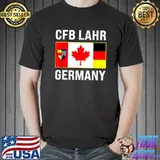 Cfb Lahr Germany Canadian Military Flag T-Shirt