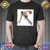 Chef driving to the basket stephen curry sport shirt