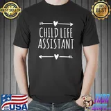 Child Life Assistant Arrows Heart Cute T-Shirt