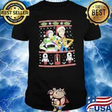 Christmas Toy Story Buzz Lightyear Woody Aliens Shirt