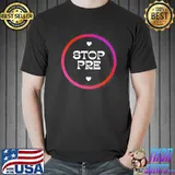 Circle stop pre running lovers gifts classic shirt