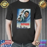 Cliffhanger by Sylvester Stallone Movie Poster T-Shirt