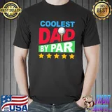 Coolest Dad By Par Golf Shirt