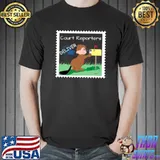 Court Report Cute Animal Deliver First Class Stamp T-Shirt