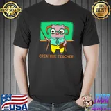 Creature Teacher Halloween Reindeer T-Shirt