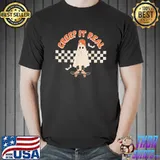 Creep It Real Vintage Slide Ghost Halloween T-Shirt