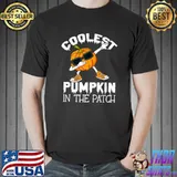 Dabbing Pumpkin Coolest Pumpkin In The Patch Halloween T-Shirt